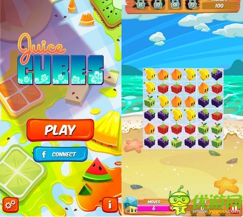 我的果汁分你一半:《方塊果汁》游戲試玩