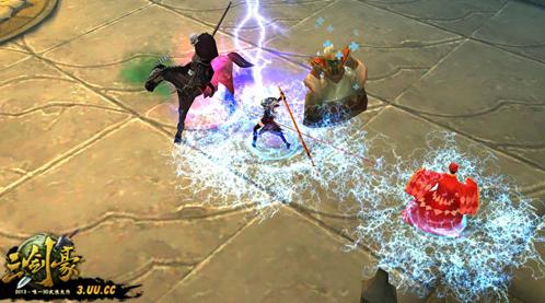 樂(lè)逗游戲1600萬(wàn)簽下3D武俠手游《三劍豪》