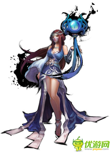 2014主打手游 《金庸武俠傳》人物原畫曝光