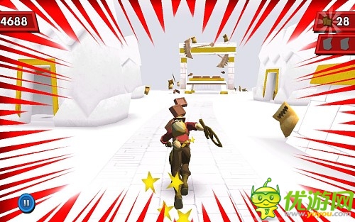 跑酷手游《逃出陷阱》踏上了搜尋寶物的旅程