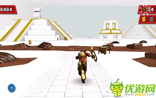 跑酷手游《逃出陷阱》踏上了搜尋寶物的旅程