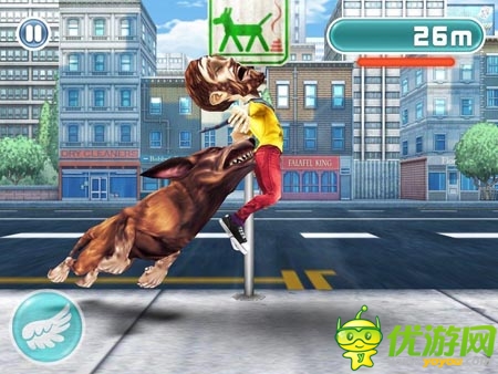 《踢飛大胡子》評測:史上最“痛”的跑酷游戲