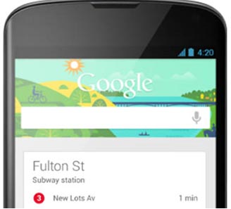 Google Now更新功能 不說名字就可以打電話