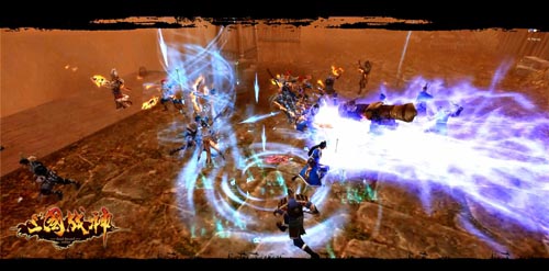 西山居攜手飛流發(fā)布《三國戰(zhàn)神》 將于4月10首測