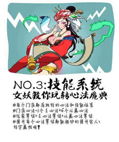 特色系統(tǒng)姿勢 《女妖哪里逃》萌魅女妖貼身傳授