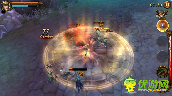 《戰(zhàn)神黎明》三大職業(yè)體驗(yàn)秒殺群怪