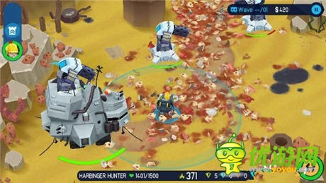 血肉橫飛的戰(zhàn)爭3D《最強塔防OTTTD》試玩