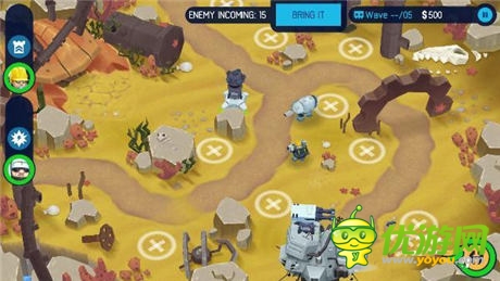 血肉橫飛的戰(zhàn)爭3D《最強塔防OTTTD》試玩