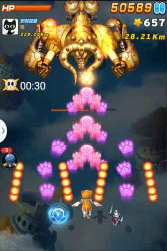 《全民飛機(jī)大戰(zhàn)》全新戰(zhàn)機(jī)評測 喵萌萌戰(zhàn)機(jī)準(zhǔn)備“起飛”