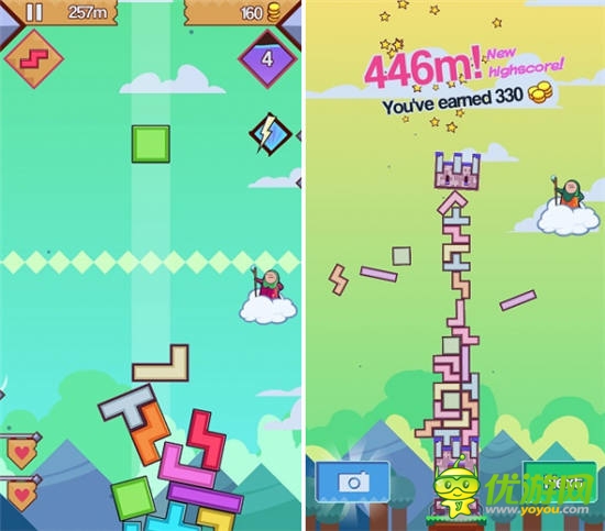 手機新作《摩天俄羅斯方塊》俄羅斯方塊玩法創(chuàng)新
