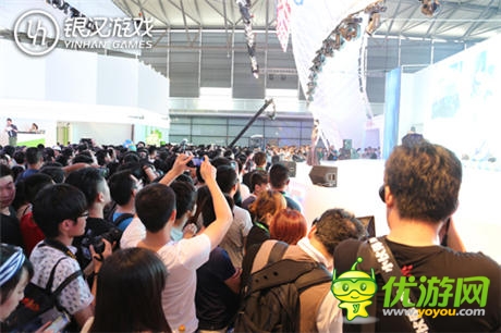 引爆眼球新境界 銀漢游戲ChinaJoy首秀雙重精彩