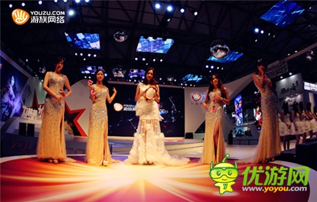 圖1 游族網(wǎng)絡(luò)showgril閃耀登場(chǎng)