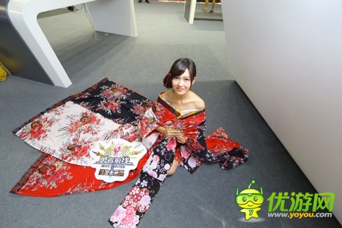 最美和服驚艷亮相《勇者前線》美女玩家大圖曝光