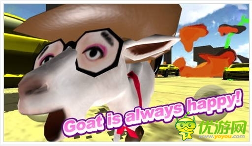 讓山羊飛 惡搞模擬游戲《遙控模擬山羊》登錄雙平臺