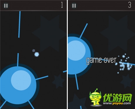 雖然新潮但超難!智慧型手機動作游戲《orbit》介紹