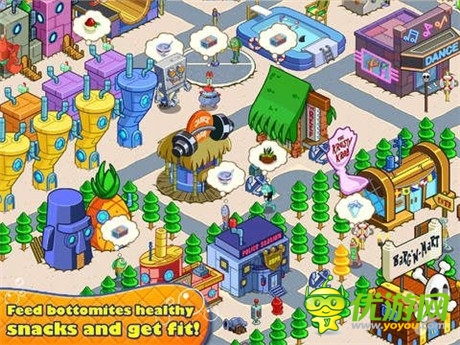 模擬養(yǎng)成手游《海綿寶寶搬來(lái)了》冰點(diǎn)促銷(xiāo)中