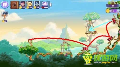 憤怒的小鳥史黛拉30-32關(guān)三星攻略