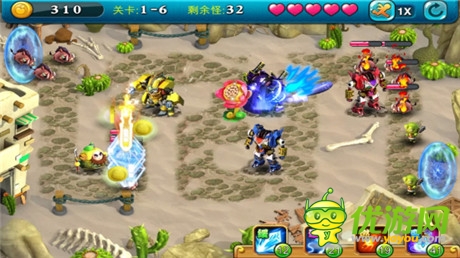 Q萌機甲塔防手游《果寶勇士》即將安卓首發(fā)