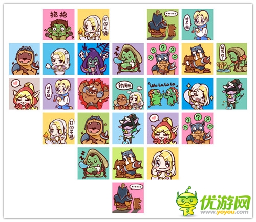 全球獨(dú)《爐石傳說》表情貼圖易信首發(fā)限免