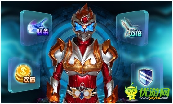 中國版變形金剛《鎧甲勇士》首款正版手游今日震撼出爐