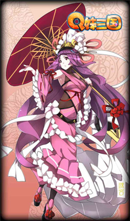 知名臺灣畫師繪制 51wan自研《Q妹三國》原畫賞析