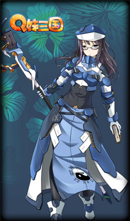 知名臺灣畫師繪制 51wan自研《Q妹三國》原畫賞析