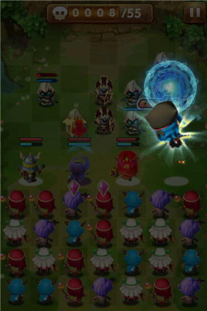 《魔法呆呆碰》IOS越獄測(cè)評(píng):混合型的消除玩法