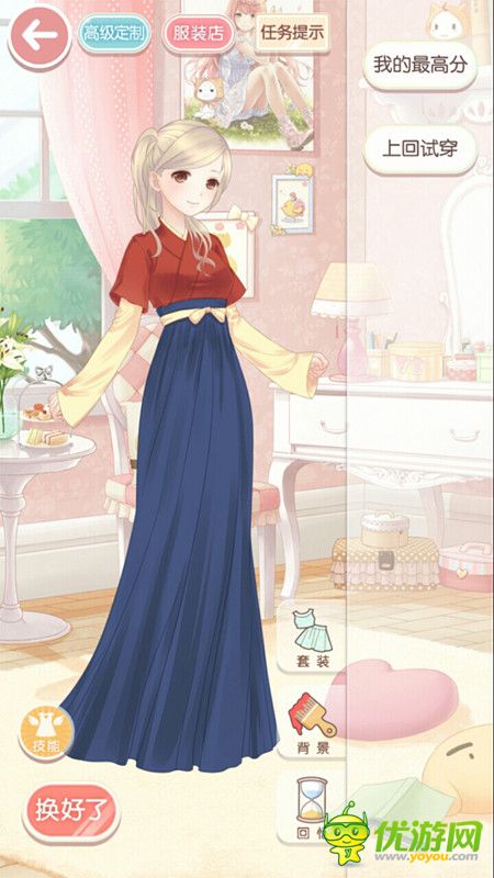 奇跡暖暖1-3來自云端帝國的綾羅攻略