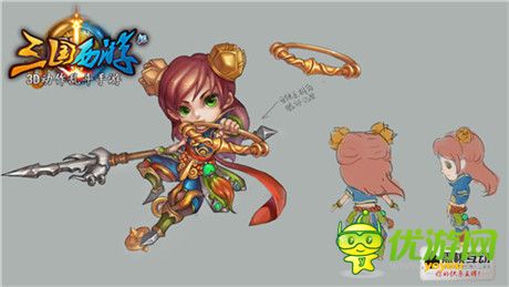 手游《三國(guó)西游記》開(kāi)啟亂斗首測(cè) 原畫(huà)首曝