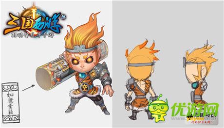 手游《三國(guó)西游記》開(kāi)啟亂斗首測(cè) 原畫(huà)首曝