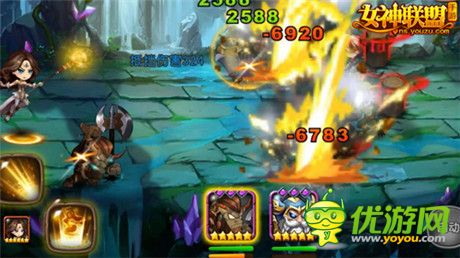 狂暴雙雄 《女神聯(lián)盟》手游新英雄視頻首發(fā)